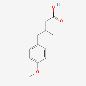 4-(4-Methoxyphenyl)-3-methylbutanoic acid