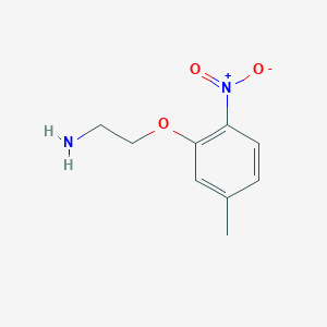 2-(5-Methyl-2-nitrophenoxy)ethan-1-amine