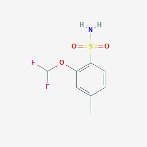 2-Difluoromethoxy-4-methylbenzenesulfonamide