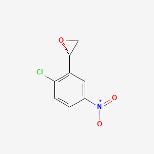 (2R)-2-(2-chloro-5-nitrophenyl)oxirane