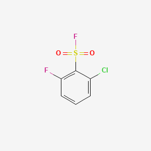 2-Chloro-6-fluorobenzene-1-sulfonyl fluoride