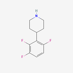 4-(2,3,6-Trifluorophenyl)piperidine