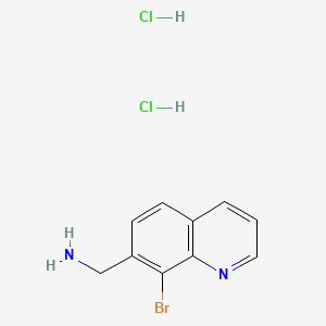 1-(8-Bromoquinolin-7-yl)methanaminedihydrochloride