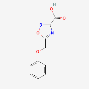 5-(Phenoxymethyl)-1,2,4-oxadiazole-3-carboxylic acid