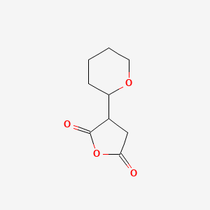 2,5-Furandione, dihydro-3-(tetrahydro-2H-pyran-2-yl)-