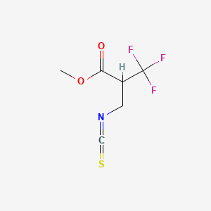 Methyl 3,3,3-trifluoro-2-(isothiocyanatomethyl)propanoate