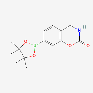 7-(4,4,5,5-Tetramethyl-1,3,2-dioxaborolan-2-yl)-3,4-dihydro-2H-benzo[e][1,3]oxazin-2-one