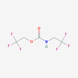 2,2,2-trifluoroethyl N-(2,2,2-trifluoroethyl)carbamate