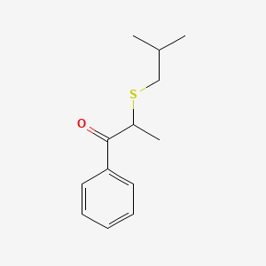 2-(Isobutylthio)-1-phenylpropan-1-one