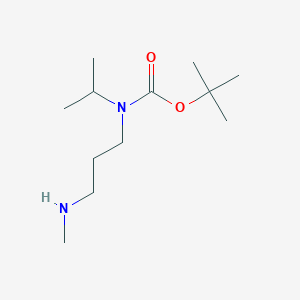 molecular formula C12H26N2O2 B15311270 tert-Butyl isopropyl(3-(methylamino)propyl)carbamate 