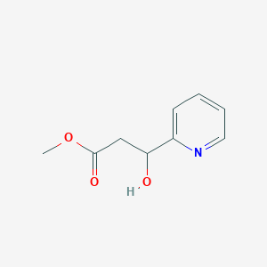 Methyl 3-hydroxy-3-(pyridin-2-yl)propanoate