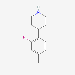 4-(2-Fluoro-4-methylphenyl)piperidine