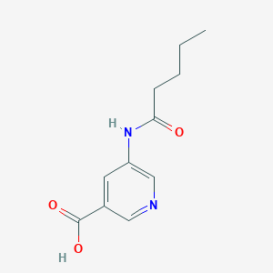 5-Pentanamidopyridine-3-carboxylicacid