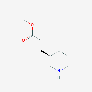 Methyl 3-[(3R)-piperidin-3-yl]propanoate