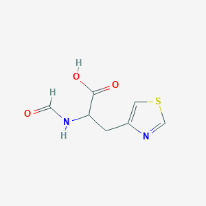 2-Formamido-3-(thiazol-4-yl)propanoic acid