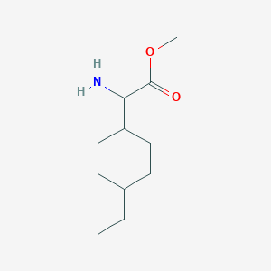 Methyl 2-amino-2-(4-ethylcyclohexyl)acetate