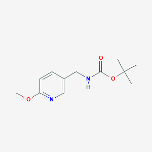 tert-butylN-[(6-methoxypyridin-3-yl)methyl]carbamate