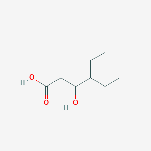 molecular formula C8H16O3 B15311692 4-Ethyl-3-hydroxyhexanoic acid 