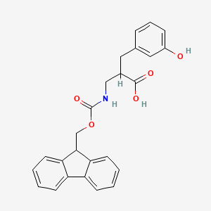 (R)-2-[(9H-Fluoren-9-ylmethoxycarbonylamino)-methyl]-3-(3-hydroxy-phenyl)-propionic acid