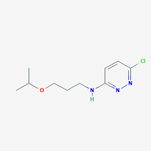 6-chloro-N-(3-isopropoxypropyl)pyridazin-3-amine