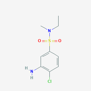 3-amino-4-chloro-N-ethyl-N-methylbenzenesulfonamide