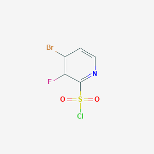 4-Bromo-3-fluoropyridine-2-sulfonyl chloride