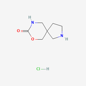 7-Oxa-2,9-diazaspiro[4.5]decan-8-onehydrochloride