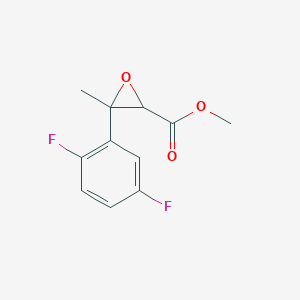 Methyl 3-(2,5-difluorophenyl)-3-methyloxirane-2-carboxylate