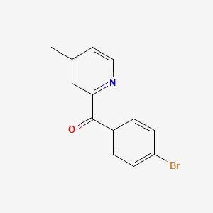 2-(4-Bromobenzoyl)-4-methylpyridine