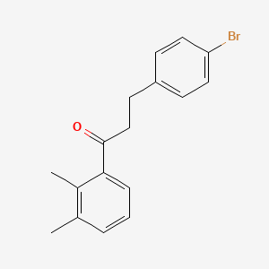 3-(4-Bromophenyl)-2',3'-dimethylpropiophenone