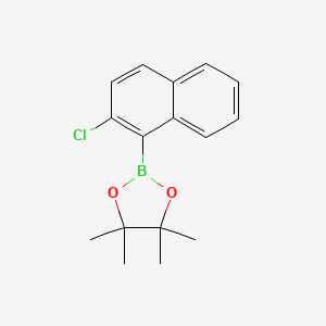 2-(2-Chloronaphthalen-1-yl)-4,4,5,5-tetramethyl-1,3,2-dioxaborolane