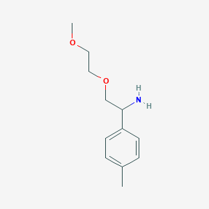 2-(2-Methoxyethoxy)-1-(p-tolyl)ethan-1-amine