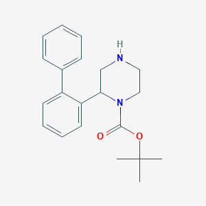 2-Biphenyl-2-YL-piperazine-1-carboxylic acid tert-butyl ester