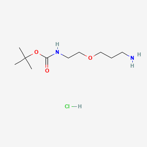 tert-butylN-[2-(3-aminopropoxy)ethyl]carbamatehydrochloride