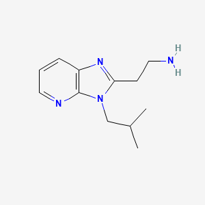[2-(3-Isobutyl-3H-imidazo[4,5-b]pyridin-2-yl)ethyl]amine