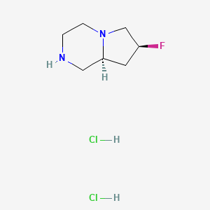 (7S,8aS)-7-fluoro-octahydropyrrolo[1,2-a]piperazine dihydrochloride