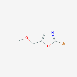 2-Bromo-5-(methoxymethyl)-1,3-oxazole