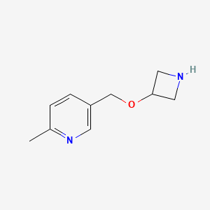 5-[(Azetidin-3-yloxy)methyl]-2-methylpyridine