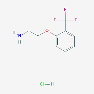 1-(2-Aminoethoxy)-2-(trifluoromethyl)benzene hydrochloride
