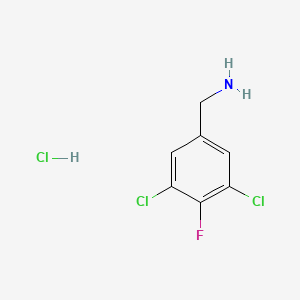 1-(3,5-Dichloro-4-fluorophenyl)methanaminehydrochloride