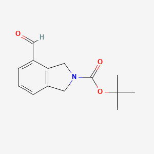 tert-Butyl 4-formylisoindoline-2-carboxylate