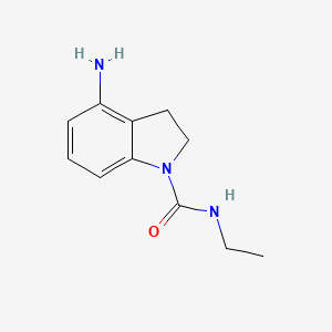 4-Amino-N-ethylindoline-1-carboxamide