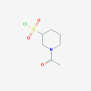 molecular formula C7H12ClNO3S B1531220 1-Acetylpiperidine-3-sulfonyl chloride CAS No. 1251248-46-0