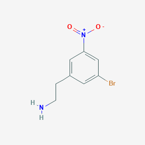 2-(3-Bromo-5-nitrophenyl)ethanamine