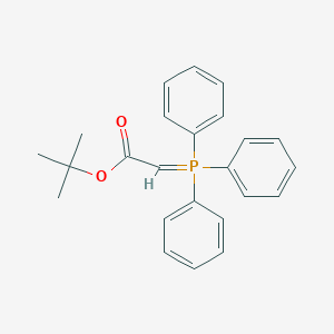 molecular formula C24H25O2P B153123 叔丁基 2-(三苯基膦亚甲基)乙酸酯 CAS No. 35000-38-5