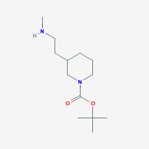 tert-Butyl 3-(2-(methylamino)ethyl)piperidine-1-carboxylate