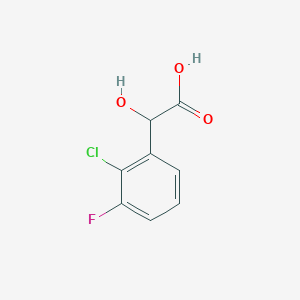 2-(2-Chloro-3-fluorophenyl)-2-hydroxyacetic acid