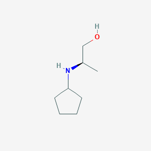 (2R)-2-(cyclopentylamino)propan-1-ol