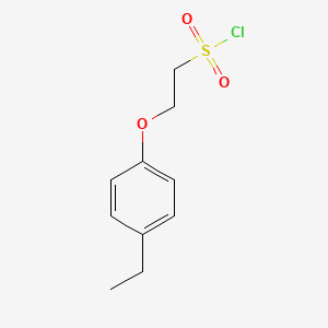molecular formula C10H13ClO3S B1531257 2-(4-Ethylphenoxy)ethanesulfonyl chloride CAS No. 1018288-26-0