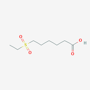 molecular formula C8H16O4S B1531258 6-Ethanesulfonylhexanoic acid CAS No. 1340032-57-6